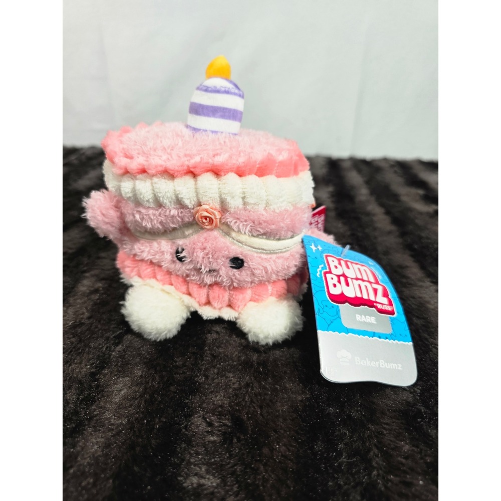 BumBumz Vicky the Birthday Cake BakerBumz Rare 4.5 Inch Plush BBZ5-649 Russ